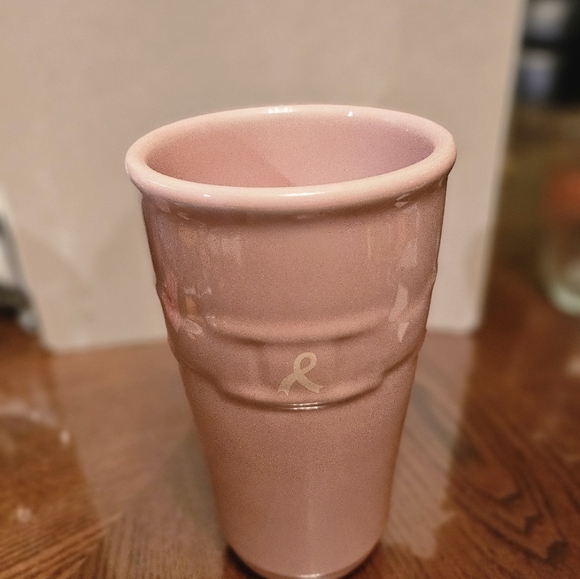 Pink coffee/tea mug - Picture 3 of 5